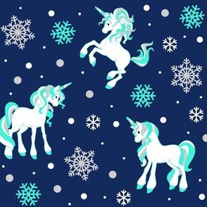 Winter Unicorns (large scale)