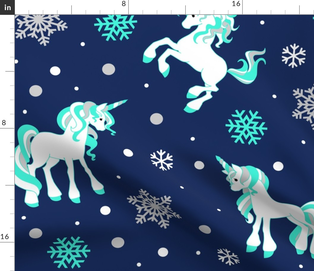 Winter Unicorns (large scale)