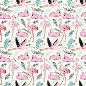 Flamingos Forever - Tiny