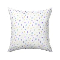 pastel whimsical dots - watercolor confetti - modern paint brush strokes - watercolour spots a444-7