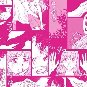  Shoujo Manga Pink