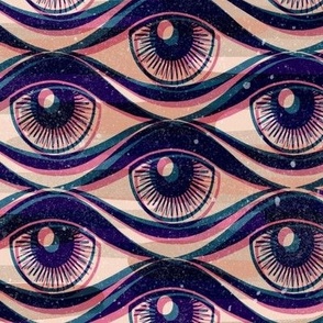 Hypnotized - large - vintage violet