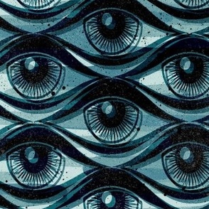 Hypnotized - large - vintage blue