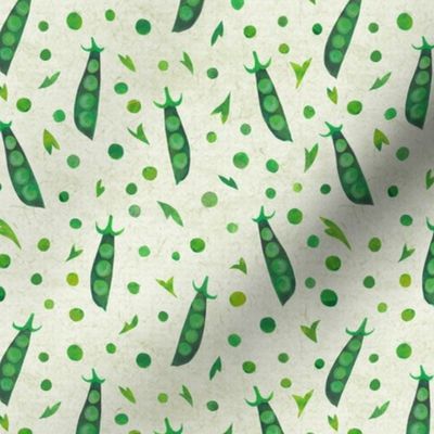 Peas Pods and Pea Shells PaperCut Pattern -  Small Scale