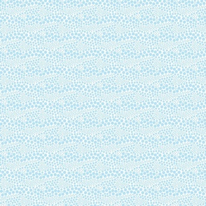 Sea foam sky blue - Medium scale