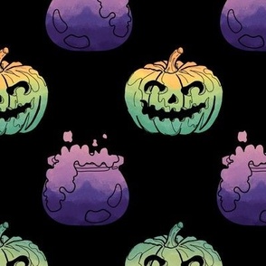 Jack O Lanterns and Cauldrons