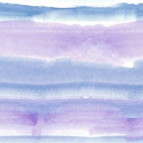Blue and purple watercolor dreams - wash stripes texture - abstract modern painted a064-6