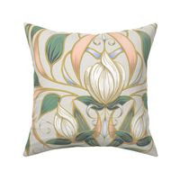 Art Nouveau Serene Blossom | Soft Natural