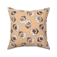 Kitsch Retro Santa Christmas Leopard Print