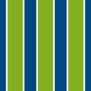 classic wide stripes 2 lime blue white