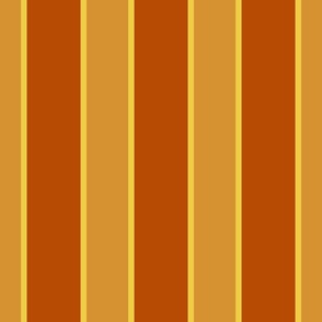 classic wide stripes 2 orange, apricot, mustard yellow, Halloween