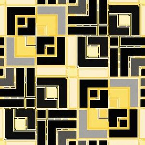 Metallic Square Mosaic 8