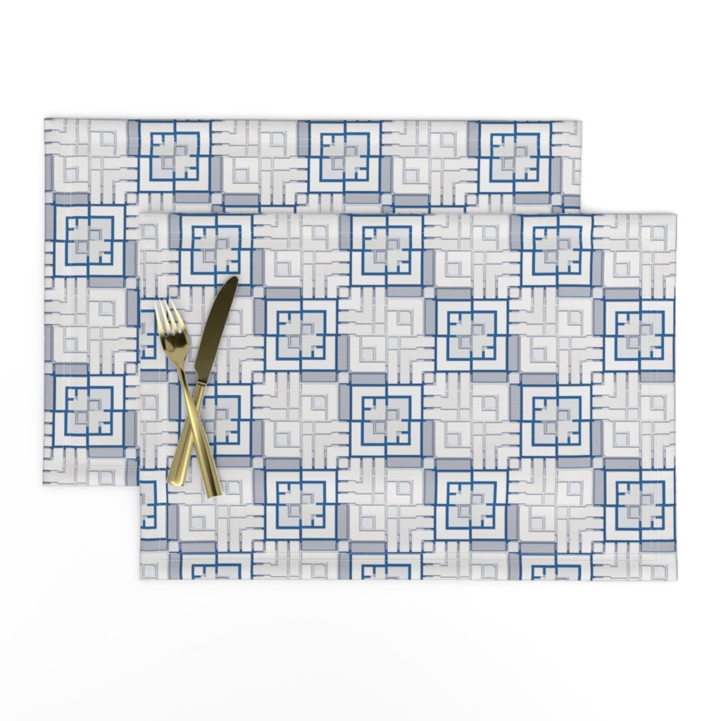 Metallic Square Mosaic 10