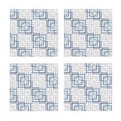 Metallic Square Mosaic 10