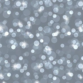 Sparkly Bokeh Pattern - Faded Denim Color