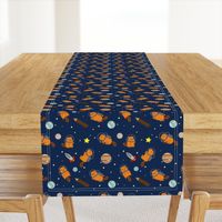 Space Beaver (Dark Blue)