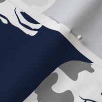 large scale - cows on navy - C21