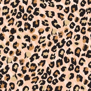 Go Wild leopard print soft brown by Jac Slade