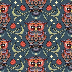 Ornamental owl / Large