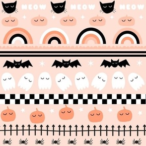 Halloween Cute Icons Boho Illustrated 