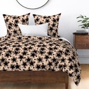 Retro Geometric Stars Grunge Boho