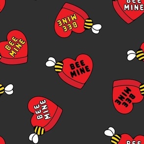 Bee Mine Love Hearts Scandi Love Hearts