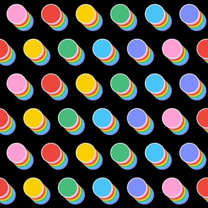 3D Geometric Rainbow Spots