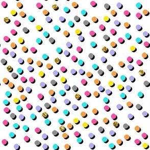 Rainbow Confetti Spots