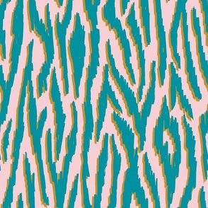 Textural zebra print in joy