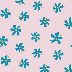 Daisy Meadow (23") - pink, blue, yellow (ST2021DM)