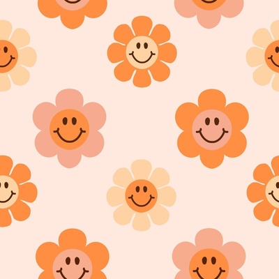 Smiley Fabric, Wallpaper and Home Decor