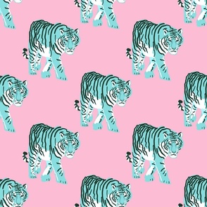 Fish Pink Magnetic Wallpaper - Tiger Bleu