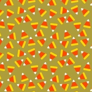 Candy Corn on olive