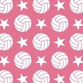 Volleyball Stars - Pink Small