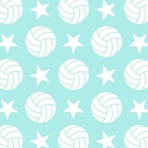 Volleyball Stars - Aqua Small