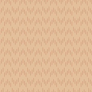 Subtle Chevron Lines - Light Sienna Small