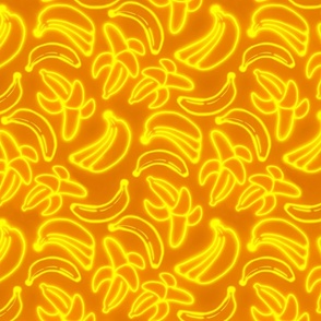 Neon bananas orange 