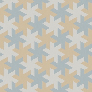Neutral Color Geometric Tessellation