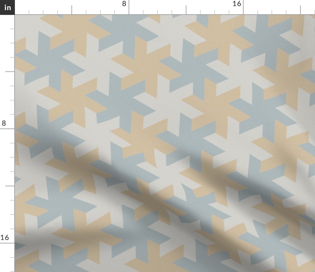 Neutral Color Geometric Tessellation