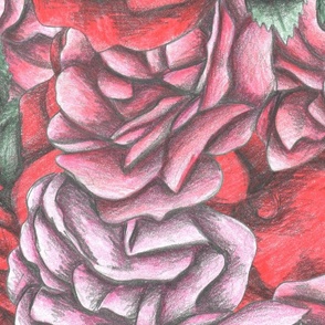 Cushions of Roses (Medium Scale)