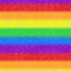 Very Rainbow! Soft Rainbow -- Bright rainbow pride flag -- 339dpi (44% of Full Scale)