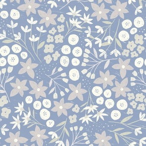 Ariel Floral (blue)