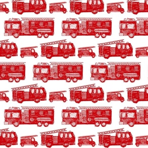 Red Fire Engines