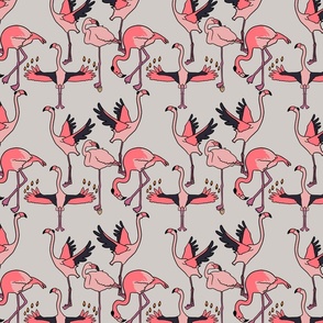 Hanukkah flamingo neutral