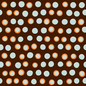 Parisian Polka Dots - Orange