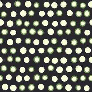 Parisian Polka Dots - Green