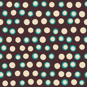 Parisian Polka Dots - Cyan