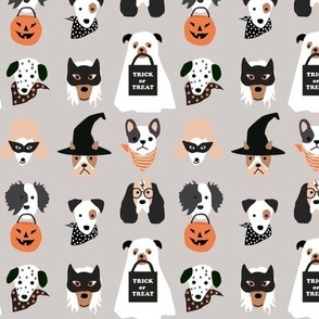 halloween pups on gray 2 in ghost-01