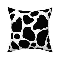 Classic Black and White Cow, Large