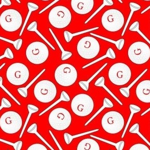 g is for golf red